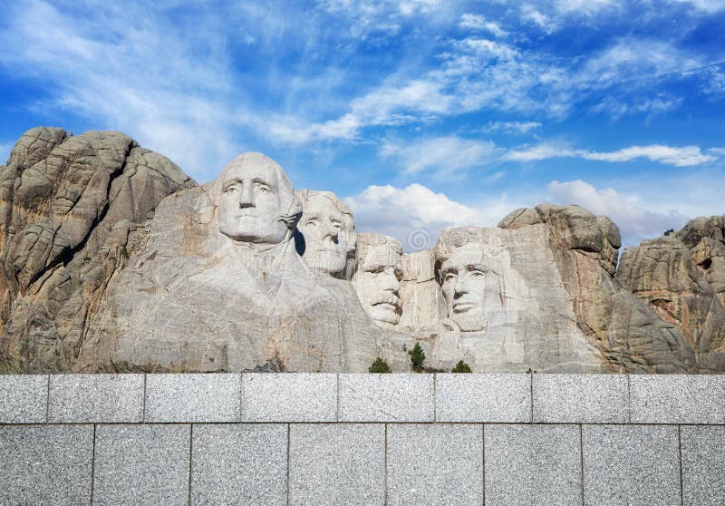 Memorial nacional do Monte Rushmore, South Dakota, EUA imagens de stock royalty free Memorial nacional do Monte Rushmore, South Dakota, EUA imagens de stock royalty free