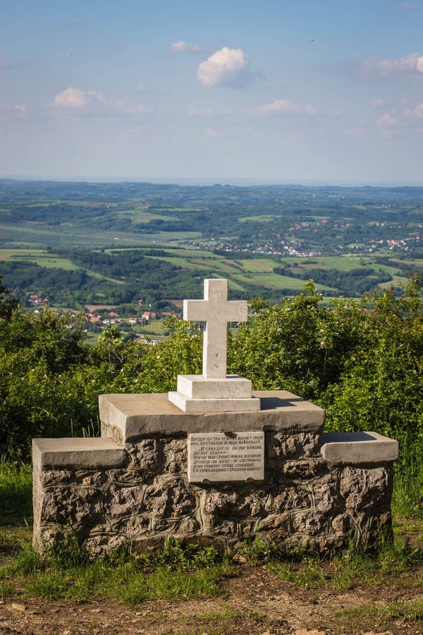 Memorial Ossuary for Solders Died in First World War on Kosmaj Mountain