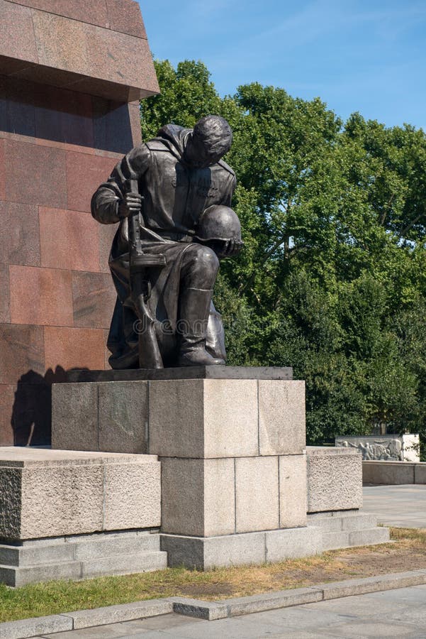 Memorial of the Second World War Stock Image - Image of soviet
