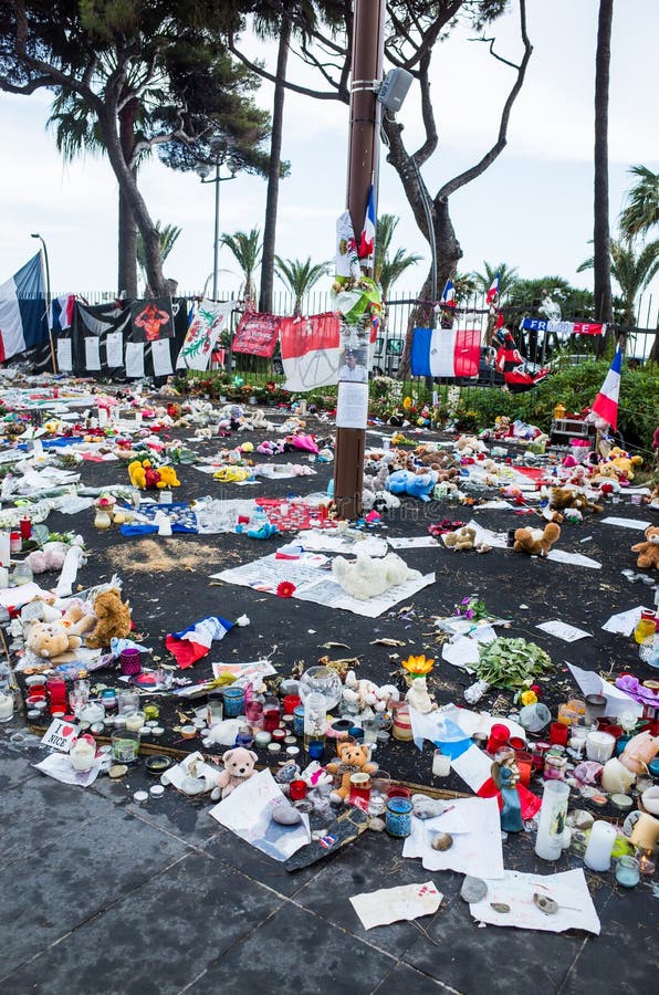 Memorial for the 14th july victim, Nice,France