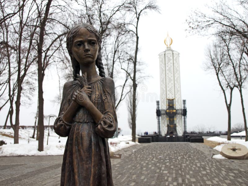 Memorial To the Holodomor Victims Editorial Stock Image Image of kyiv