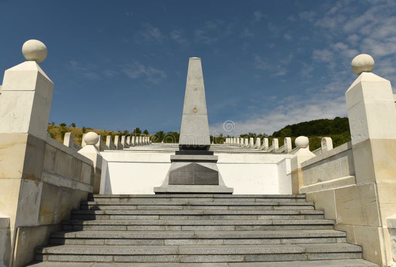 Memorial to the Turkish soldiers who died in First World War on