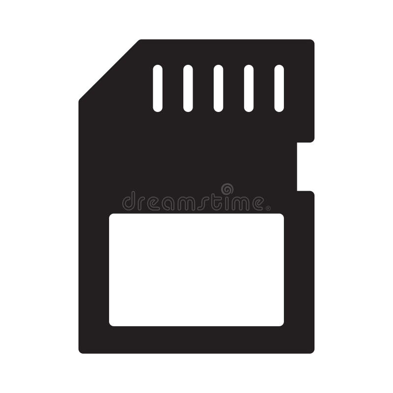 Memory card icon, linear isolated illustration, thin line vector, web  design sign, outline concept symbol with editable stroke on white  background Stock Vector Image & Art - Alamy