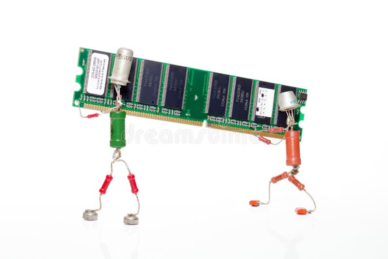 Memory repair or upgrade royalty free stock photo