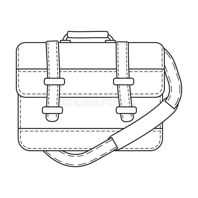 Men Bag Outline Stock Illustrations – 1,939 Men Bag Outline Stock ...