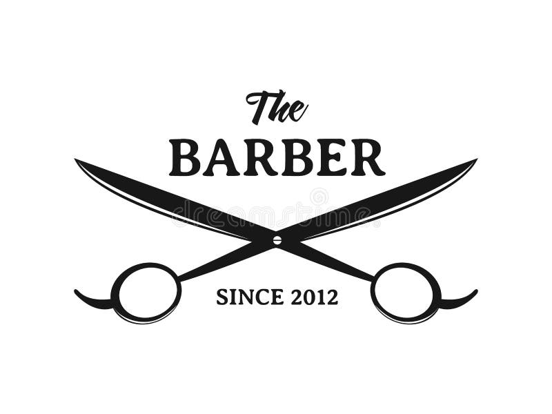 Men Barbershop Hairstylist Banner Logo Badge Vector Design Stock Vector -  Illustration of badge, banner: 139643566