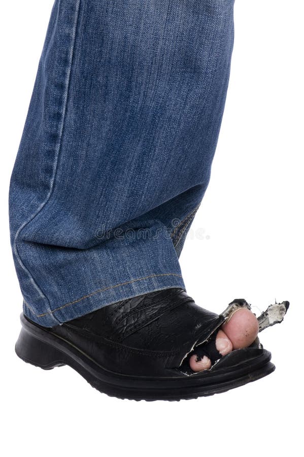 Men Feet in Blue Jeans and Boots Stock Photo - Image of classic, feet ...