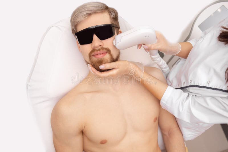 198 Laser Hair Removal Beard Stock Photos - Free & Royalty-Free Stock  Photos from Dreamstime