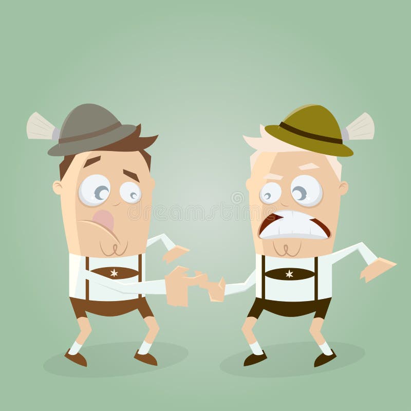 Men in lederhosen doing bavarian sports fingerhakeln. Illustration of men in lederhosen doing bavarian sports fingerhakeln royalty free illustration Men in lederhosen doing bavarian sports fingerhakeln. Illustration of men in lederhosen doing bavarian sports fingerhakeln royalty free illustration