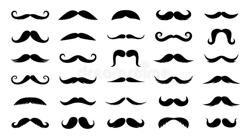 facial hair clipart