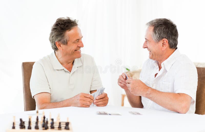 Friendly Games at a Local Chess Club Stock Photo - Alamy