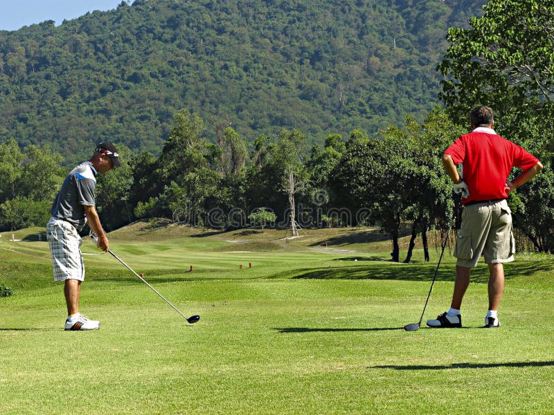 Men Playing Golf in Thailand Editorial Photo Image of resorts, golf