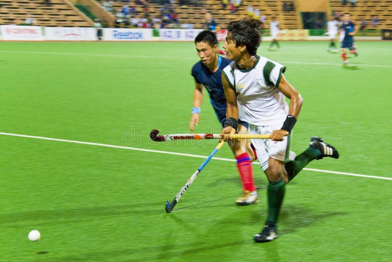Men S Asia Cup Hockey 2009 Champions Editorial Stock Photo Image of
