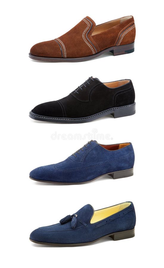Men S Casual Shoes on White. Stock Photo Image of business, casual 25702172