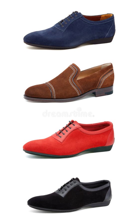 Men S Casual Shoes on White. Stock Photo Image of fashionable, gentleman 25702534