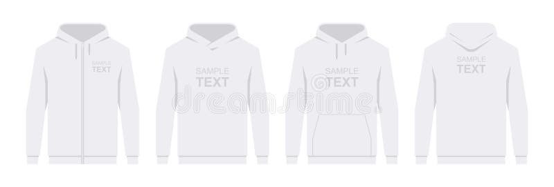 Black Zip Up Hoodie Template from thumbs.dreamstime.com