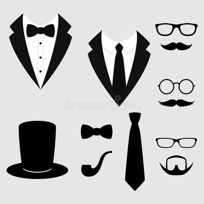 tuxedo jacket clipart