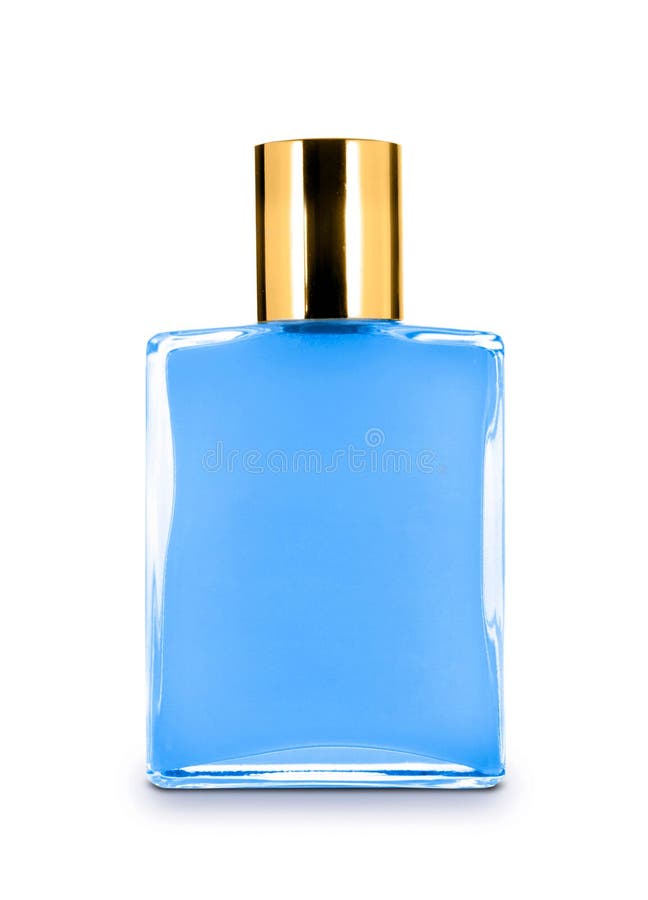Men S Perfume in Beautiful Bottle Stock Image Image of liquid, golden