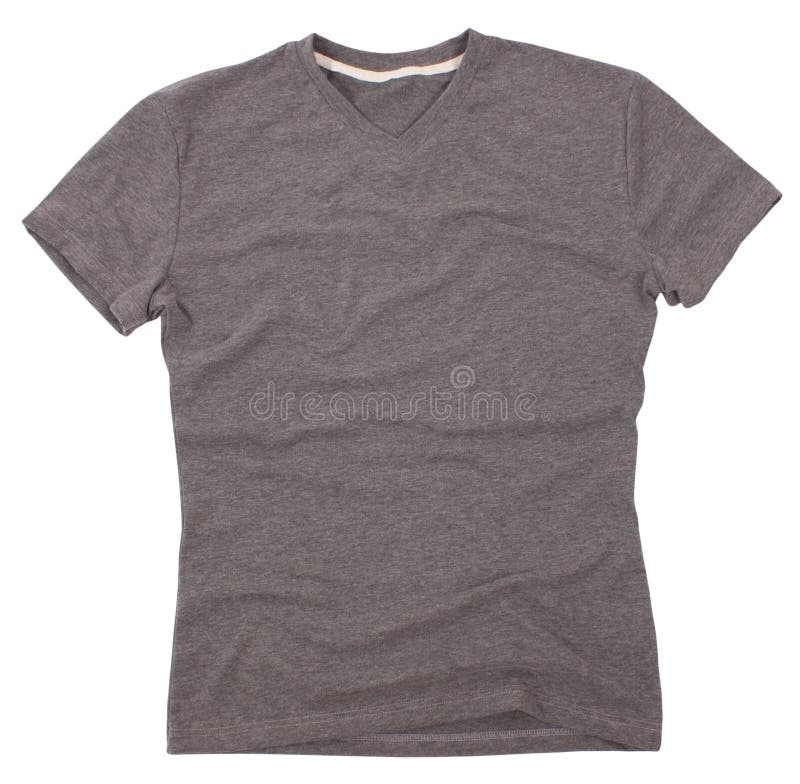 Men S Tshirt Isolated on White Background. Stock Photo Image of