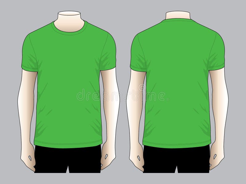 green t shirt sample