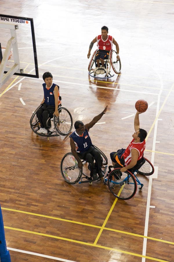 Men S Wheelchair Basketball Action Editorial Photo Image of match