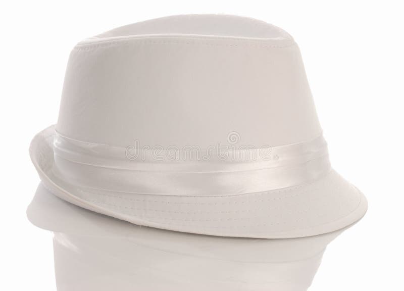 Men s white dress hat stock image. Image of private, elegance 10067969