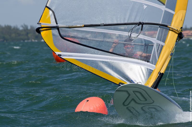 Men S Windsurfing Finals at the 2013 ISAF World Sailing Cup in M