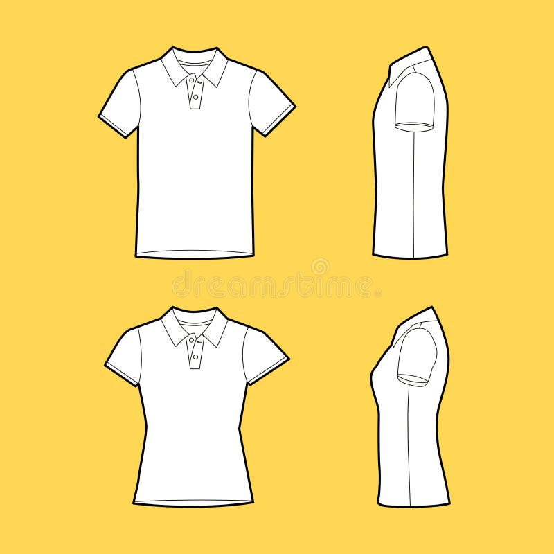 polo t shirt layout