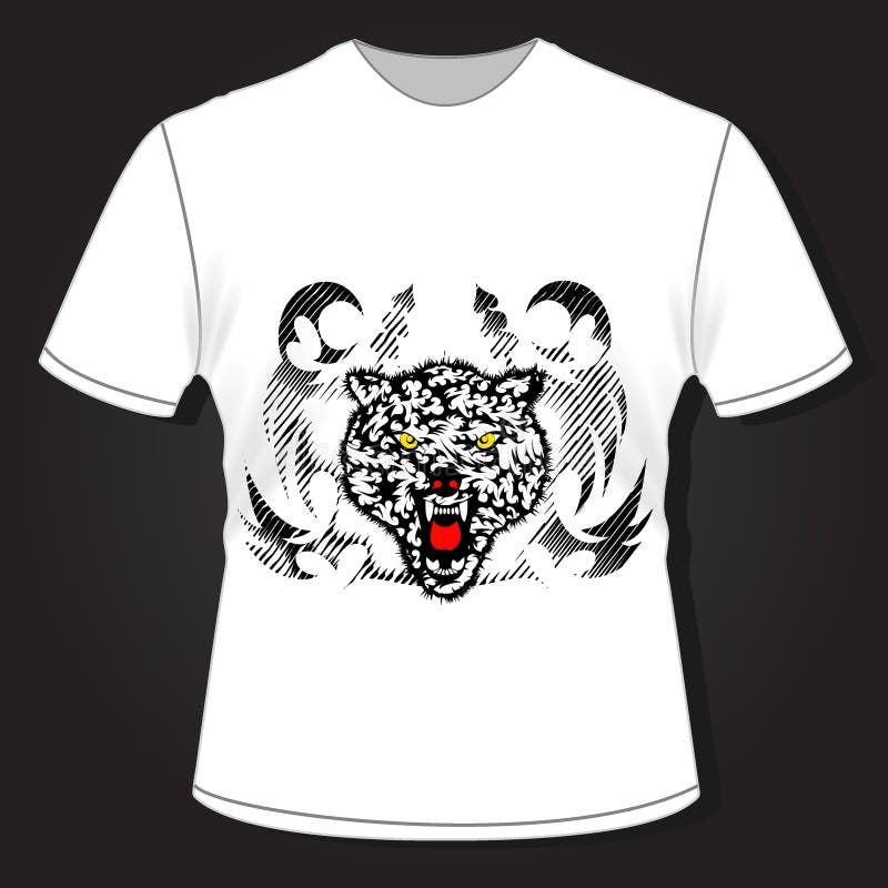 Men Tshirt Design, Textile Pattern Stock Vector Illustration of