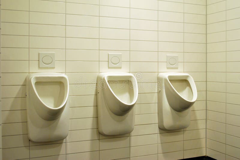 Toilet for men stock photo. Image of clear, bright, lavatory 22098182