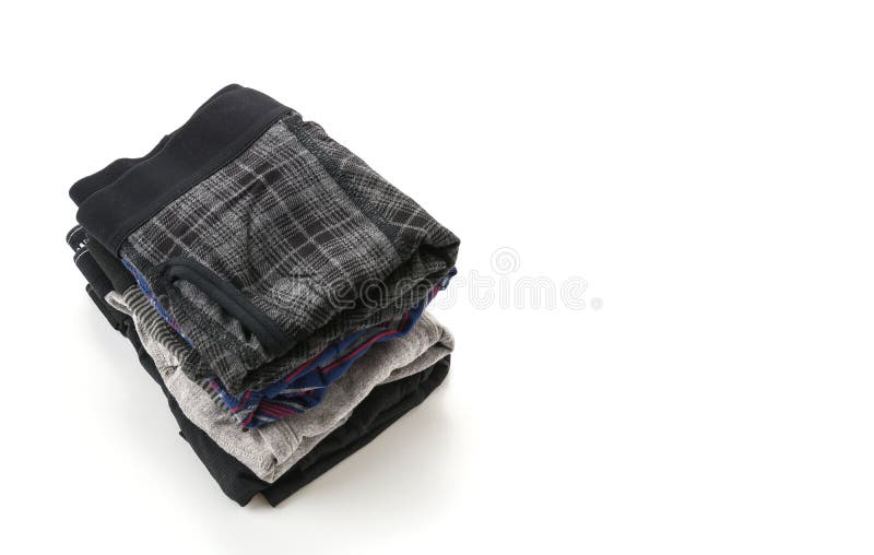 Men underwear on white stock image. Image of textile - 77381973