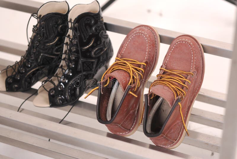 Men and women shoes stock image. Image of businessman 40514949