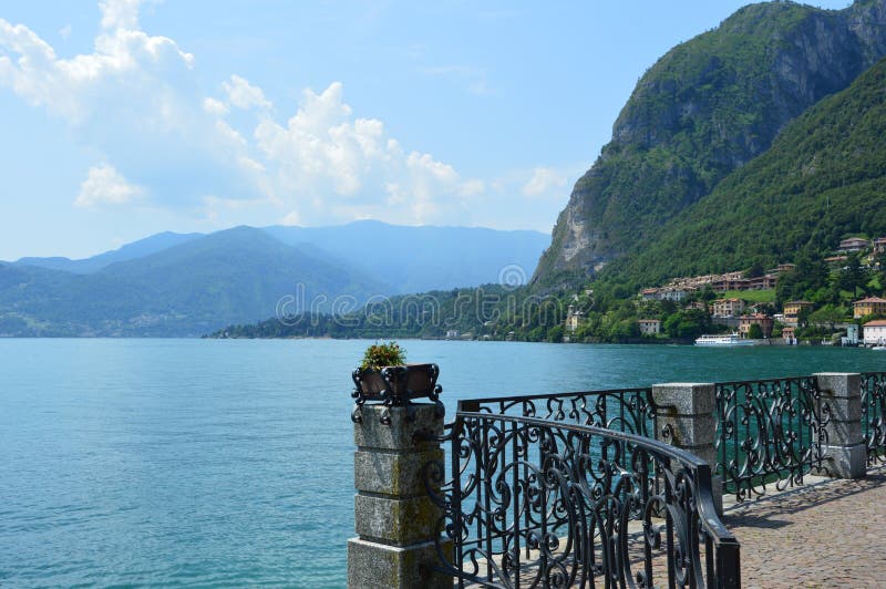 Menaggio. One of the picturesque resorts of Italy. royalty free stock images Menaggio. One of the picturesque resorts of Italy. royalty free stock images
