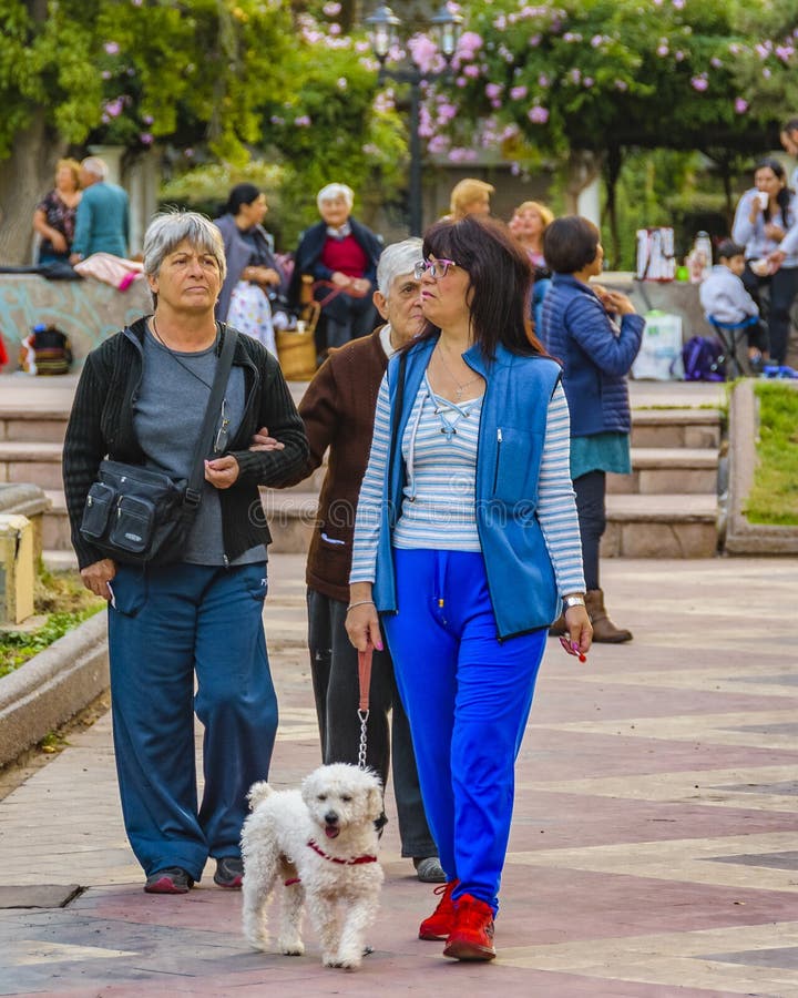 Pedro del Castillo Square, Mendoza Capital, Argentina stock image Pedro del Castillo Square, Mendoza Capital, Argentina stock image