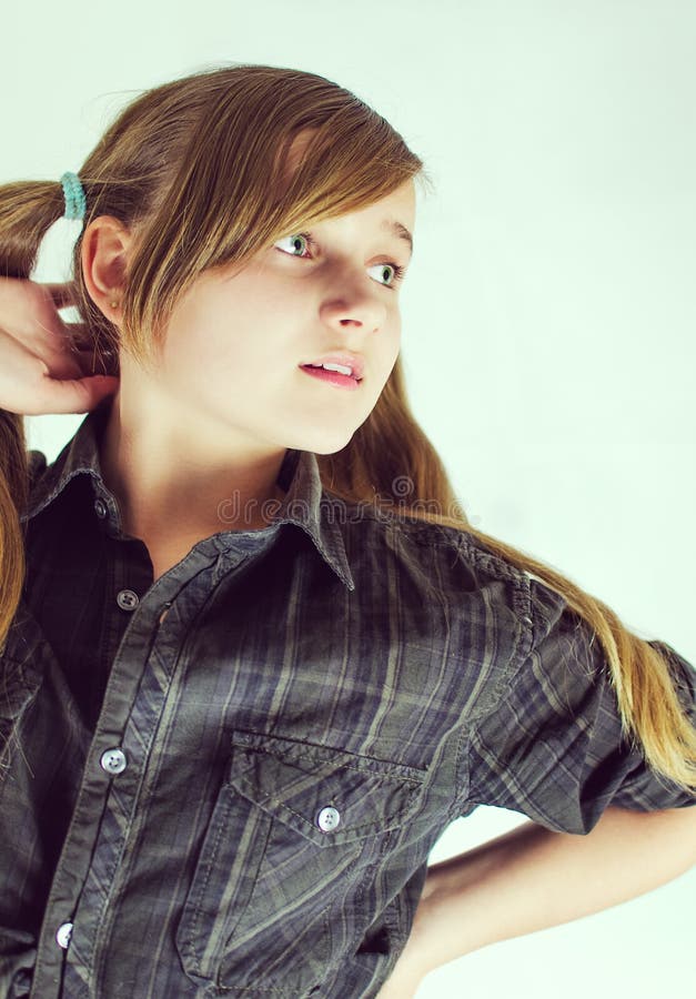 Menina fotografia de stock royalty free Menina fotografia de stock royalty free