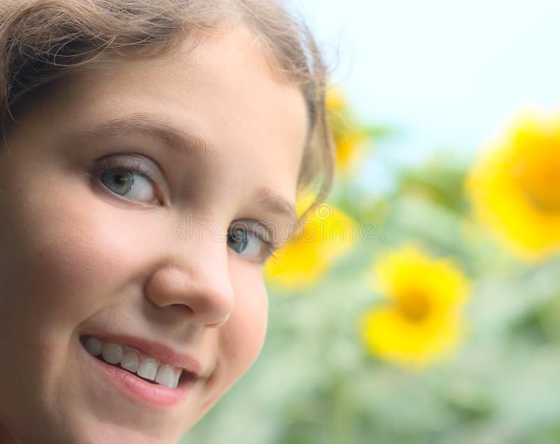 Retrato de adolescente foto de stock