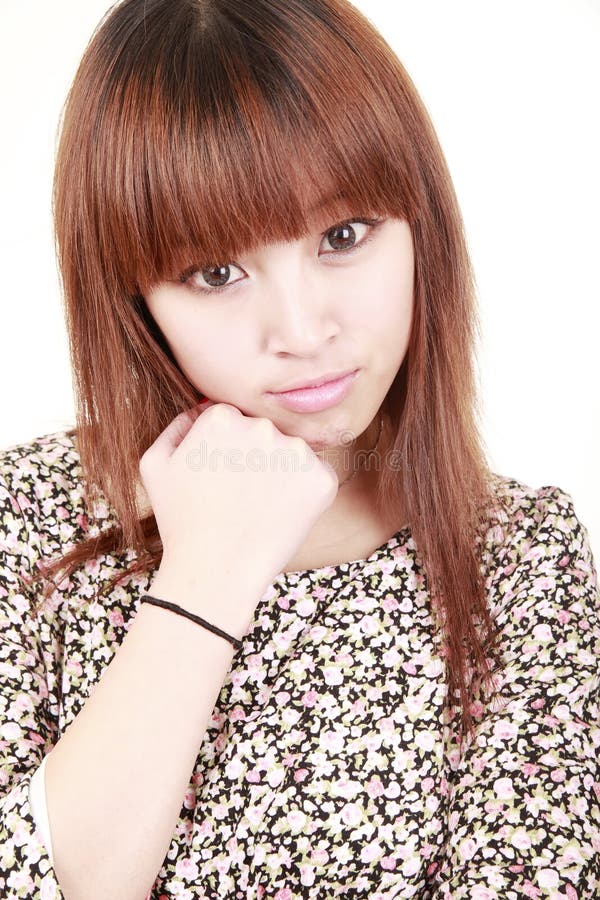 Rapariga asiática fotos de stock royalty free