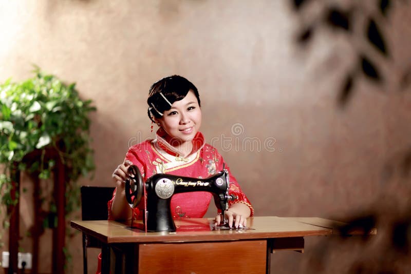 Menina asiática fotos de stock
