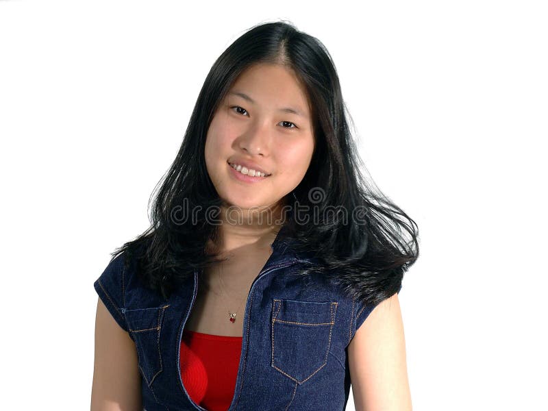 Download Menina De Sorriso Das Expressões Foto de Stock - Imagem de vietnamese, mulheres: 63794