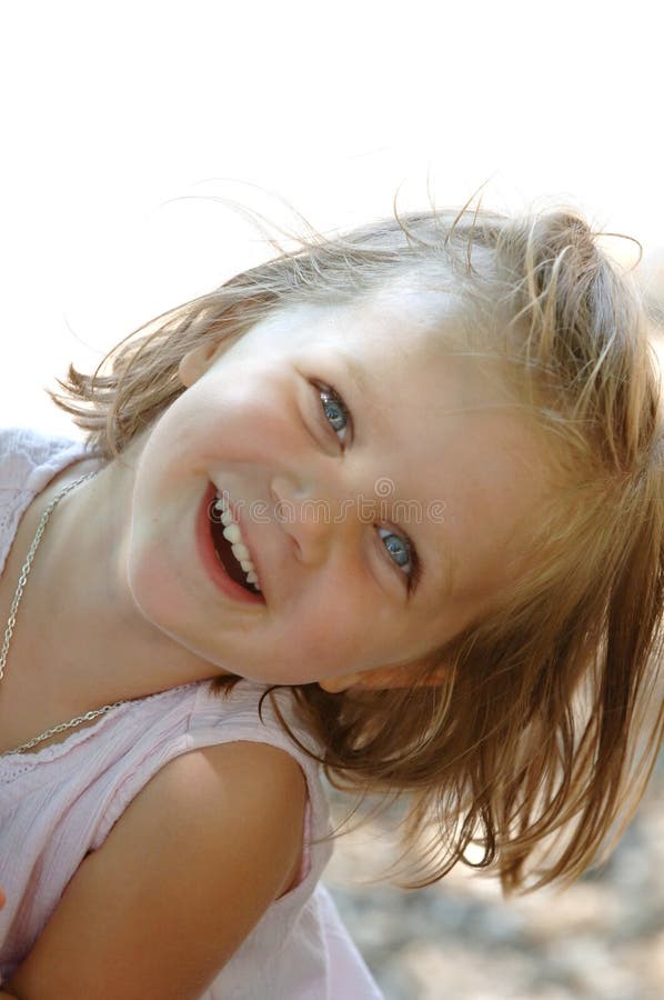 Menina feliz imagens de stock royalty free