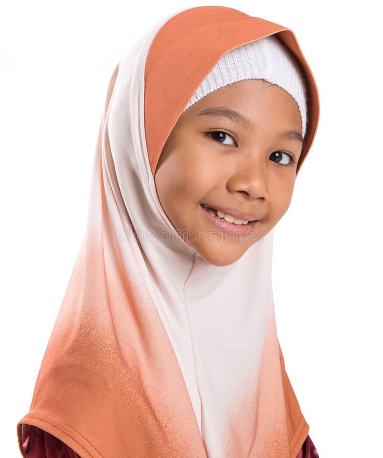 Jovem Muçulmana de Véu IV imagens de stock