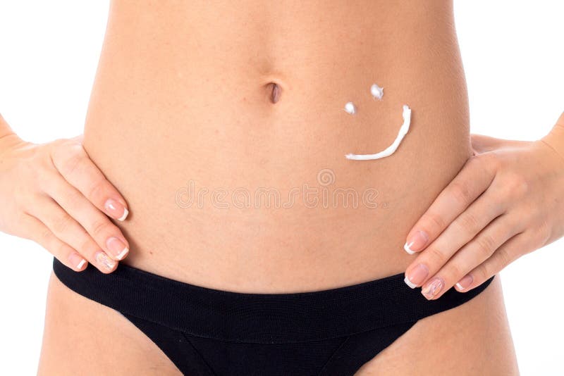 Menina no swimsuit preto imagem de stock royalty free Menina no swimsuit preto imagem de stock royalty free