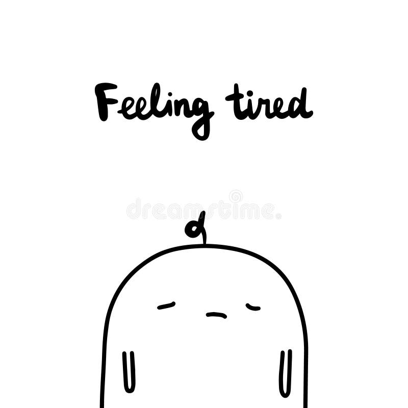 mening tr?ttat Tecken av astma Hand tecknad vektorillustration Linje minimalism royaltyfri illustrationer mening tr?ttat Tecken av astma Hand tecknad vektorillustration Linje minimalism royaltyfri illustrationer