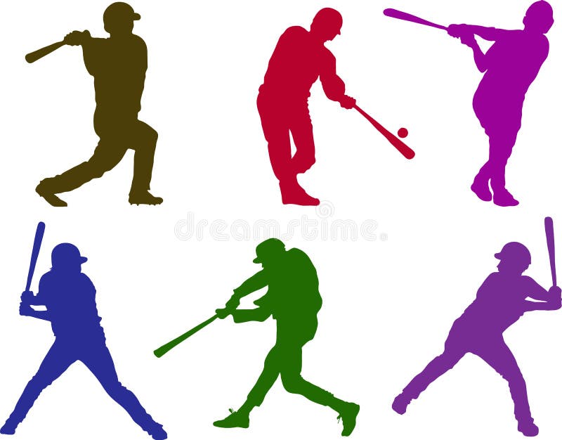 Meninos do basebol ilustração do vetor Meninos do basebol ilustração do vetor