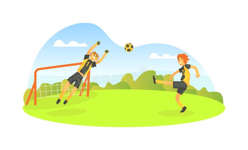 Vetores de Pessoas Jogando Futebol No Concurso e mais imagens de 2015 -  2015, Adulto, Atividade Recreativa - iStock