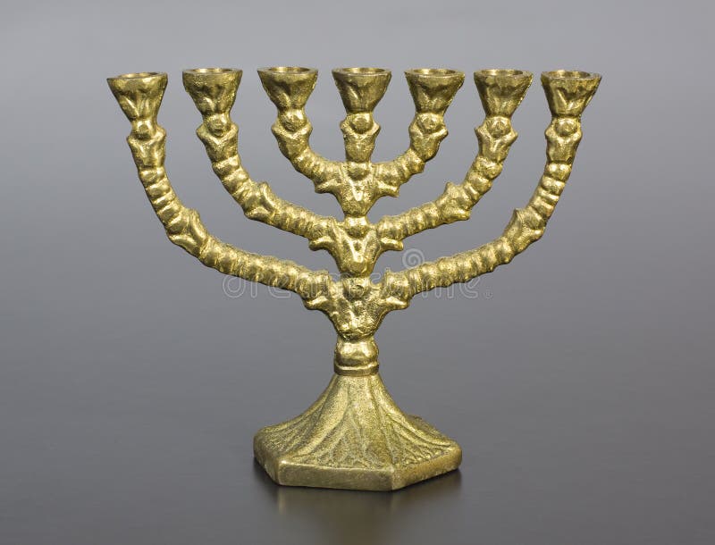 Menorah stock image. Image of candle, religion, hanukkah 9673785