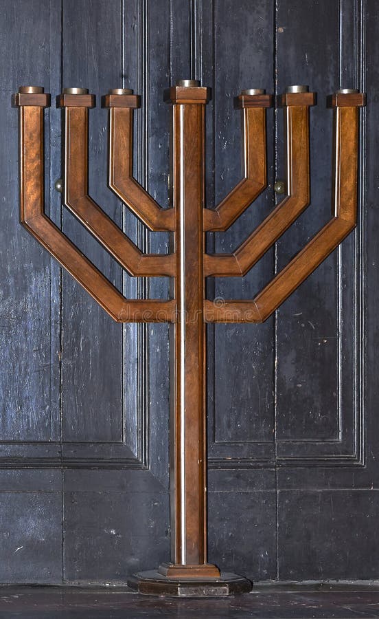 Menorah stock image. Image of candle, judaism, devotion 65700441