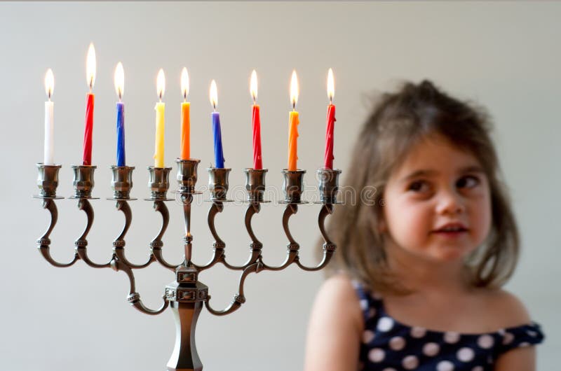 Menorah de Jánuca imagen de archivo Menorah de Jánuca imagen de archivo