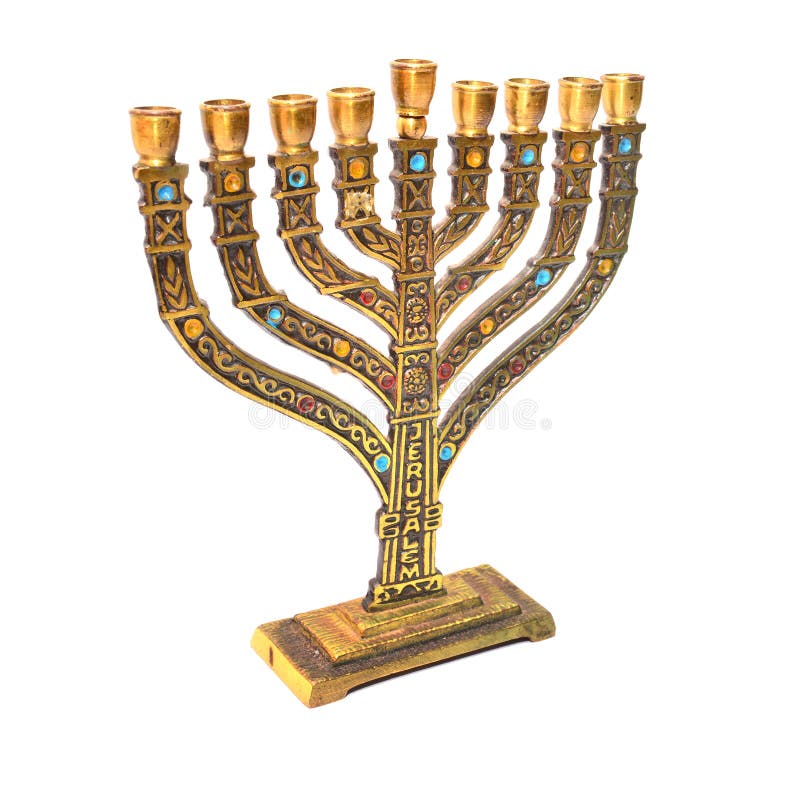 Menorah stock image. Image of light, temple, holy, religion 11844609