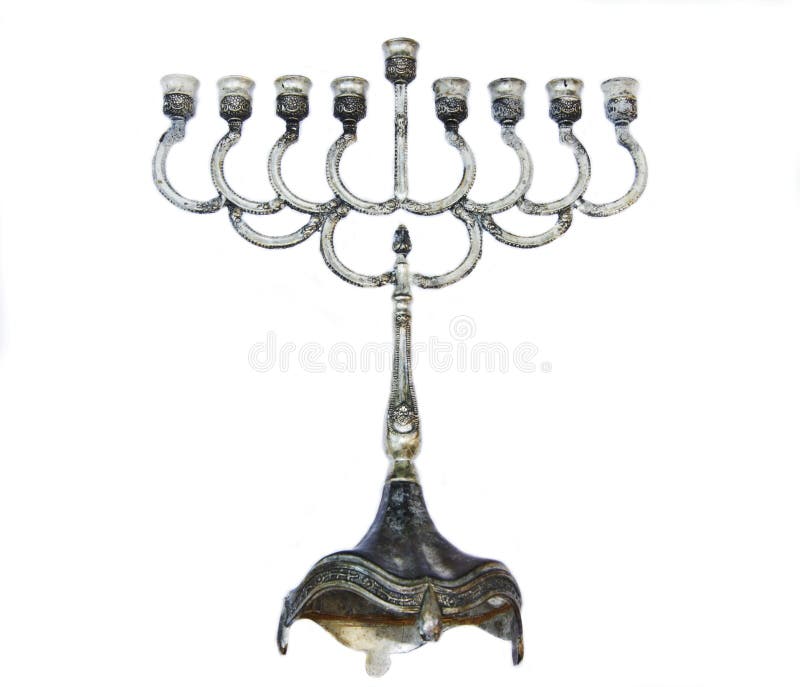 Menorah para o festival judaico Menorah para o festival judaico